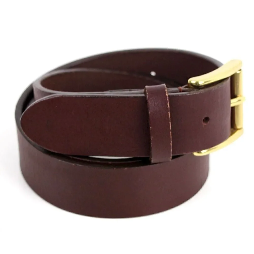 Crazy Horse BROWN GENUINE LEATHER 1 1/8